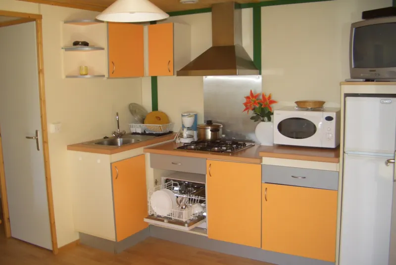 Chalet Panoramic "Vue Lac" Terrasse Couverte + Lave Vaisselle (En Option Chauffage/Clim,Tv)