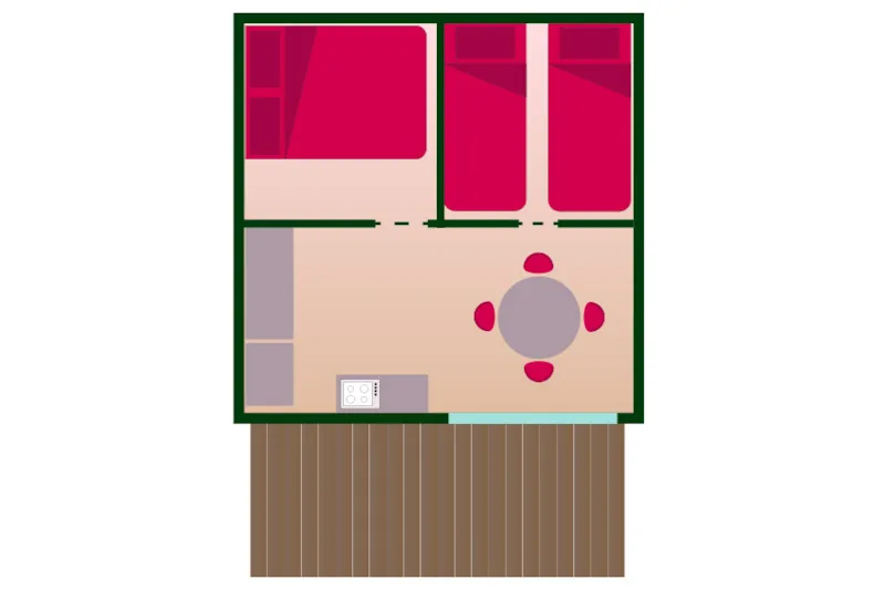 Tente Bengali - Sans Sanitaires