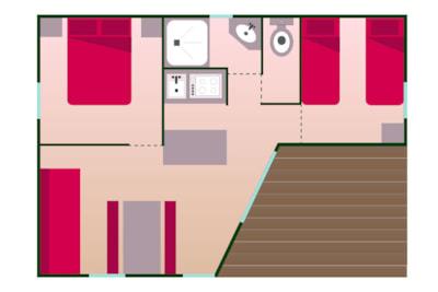 Chalet BASTIDON covered terrace (optional heating/air conditioning, TV) — 8