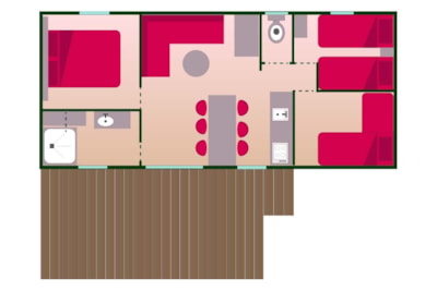 Cottage FAMILY covered terrace (optional heating/air conditioning, TV) new for 2023 — 6