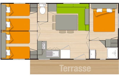 Comfort 3-bedroom mobile home — 3