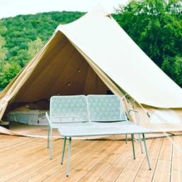 Accommodation - Great Comfort Tent - Domaine d'Haulmé