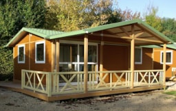 Huuraccommodatie(s) - Cottage Samoa Zonder Airconditioning - Camping**** et Base de Loisirs La Plaine Tonique
