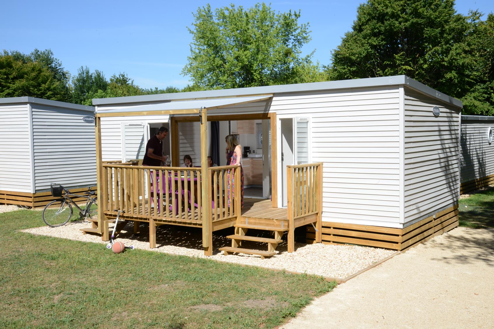Accommodation - Mobile Home Uvea - Camping**** et Base de Loisirs La Plaine Tonique