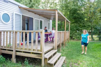 Mietunterkunft - Mobilheim Bora Ohne Klimaanlage - Camping**** et Base de Loisirs La Plaine Tonique