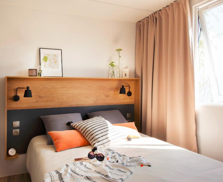 Accommodation - Mobile Home Java With Air Conditioning - Camping**** et Base de Loisirs La Plaine Tonique
