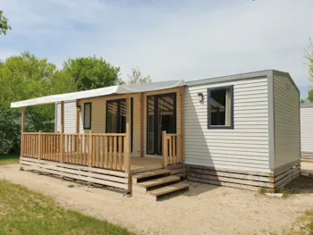 Mietunterkunft - Mobilheim Aloa Mit Klimaanlage - Camping**** et Base de Loisirs La Plaine Tonique