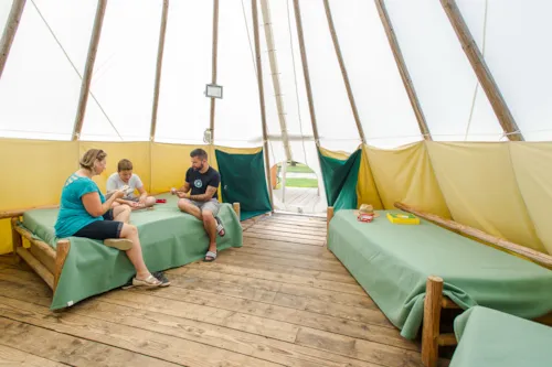 Accommodation - Tipi - image n°2 - Camping**** et Base de Loisirs La Plaine Tonique