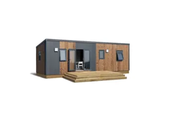 Mietunterkunft - Mobilheim  Premium - 3 Schlafzimmer - Camping Bugeau