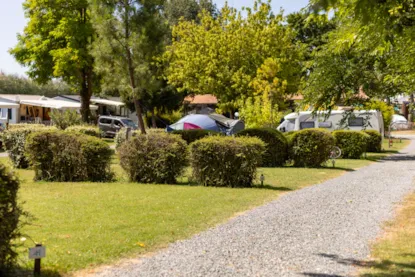 Piazzola Confort (Tenda, Roulotte, Camper / 1 Auto / Elettricità 10A)