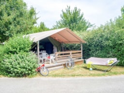 Location - Tente Lodge 2 Chambres ** - Sans Sanitaires Privés - YELLOH! VILLAGE - LA GRANGE DE MONTEILLAC