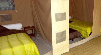 Canvas bungalow 20m² 2 bedrooms (without private facilities)