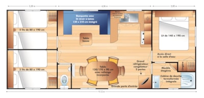 Twinny 3 bedrooms Clim - Gamme Tout Confort ?????????????