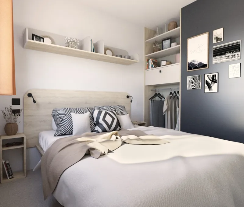 Spacy  36,5 M² - 3 Chambres