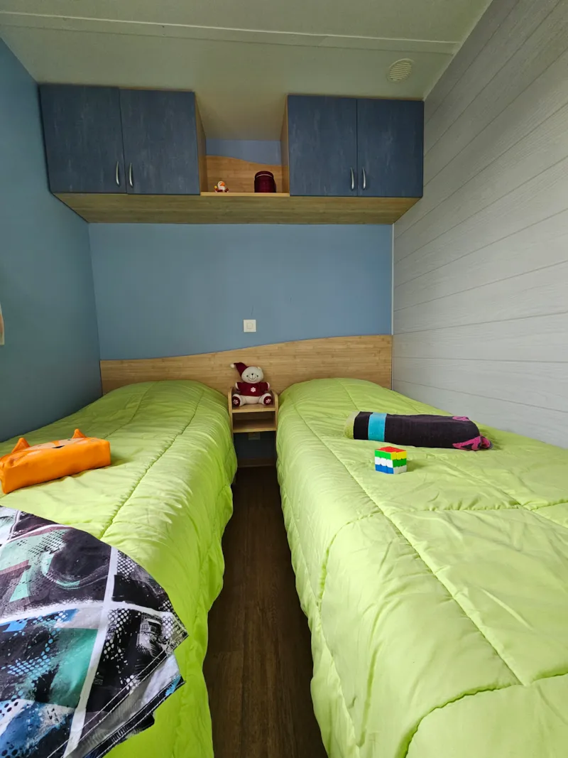 Mobile-Home  Twinny  -  Terrasse Semi-Couverte