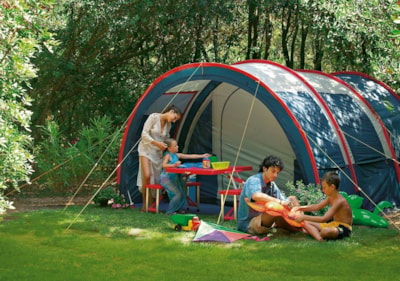 Pitch: car + tent or caravan — 1