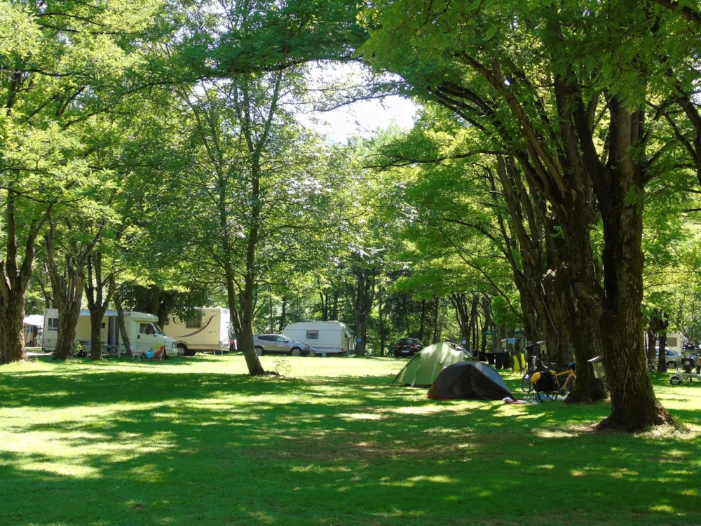 Emplacement - Emplacement Partagé Pelerin/Randonneur/Cycliste - Camping BELLERIVE