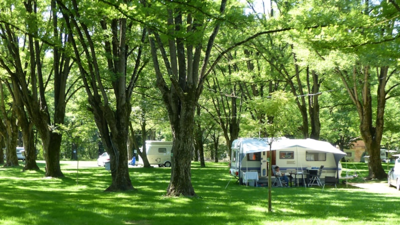 Forfait emplacement 1 à 2 pers SANS ELECTRICITE + véhicule+ tente/caravane ou camping-car
