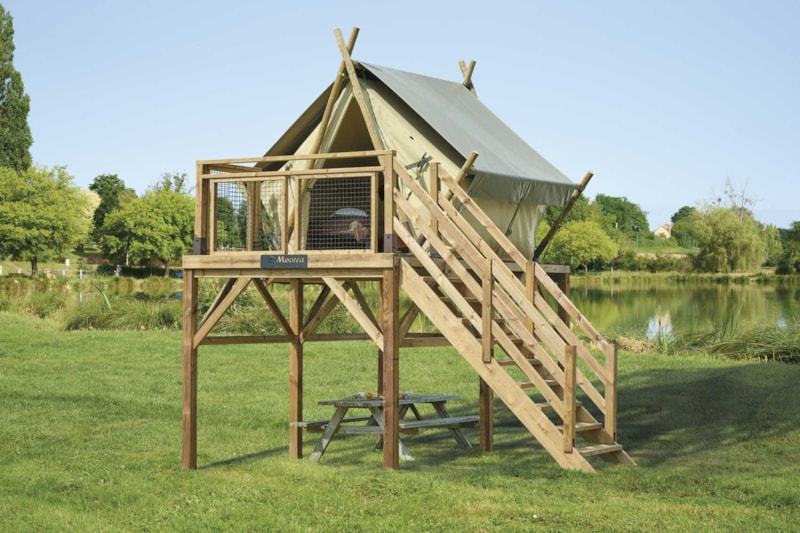 TENTE SUR PILOTIS MOOREA (2X1 pers)