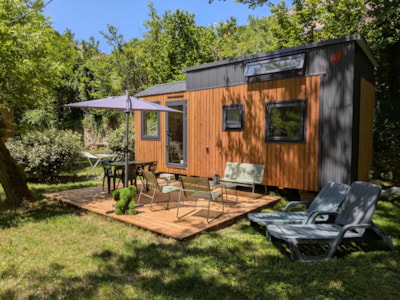 Tiny Home avec terrasse bois et jardin privé