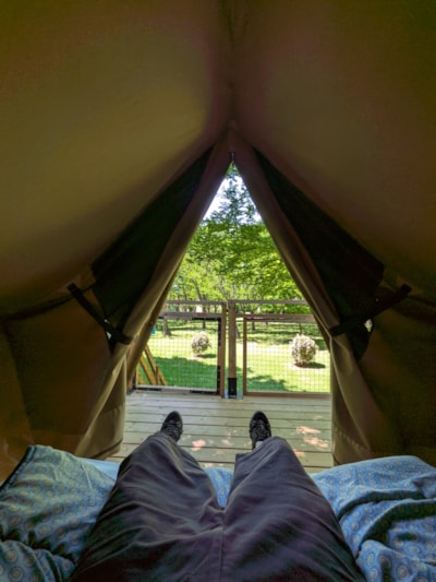 TENTE SUR PILOTIS MOOREA (2X1 pers)