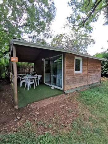 Mietunterkunft - Hütte Eco 2 Schlafzimmer S - Ushuaïa Villages - Camping  Les Rives d'Olt et Aubrac