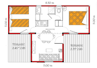 Palace Chalet  30m²
