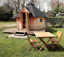 Huuraccommodatie(s) - Kota - Zonder Eigen Sanitair + Verwarming - Camping Koawa Les Cantarelles