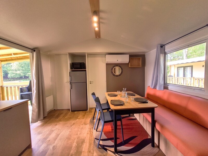 Mobil home Confort - 3 chambres - Vue sur le lac