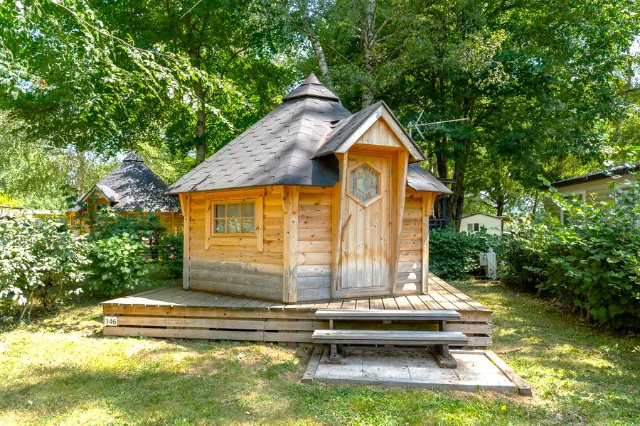 Location - Ciela Chalet Kota - 1 Chambre (Sans Sanitaire) - Camping Les Cantarelles