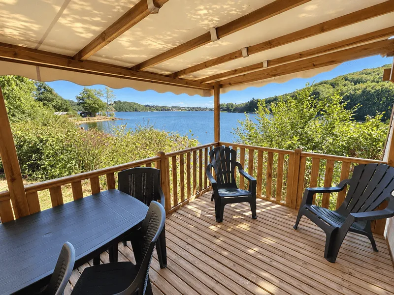 Location - Mobil Home Ciela Confort - 3 Chambres - Vue Sur Le Lac - Camping Les Cantarelles