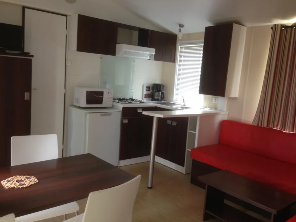 Location - Mobil-Home 32 M² - Camping Le Saint Etienne