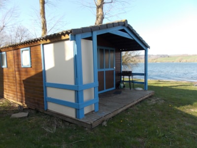 Wooden bungalow + WC 20 m²