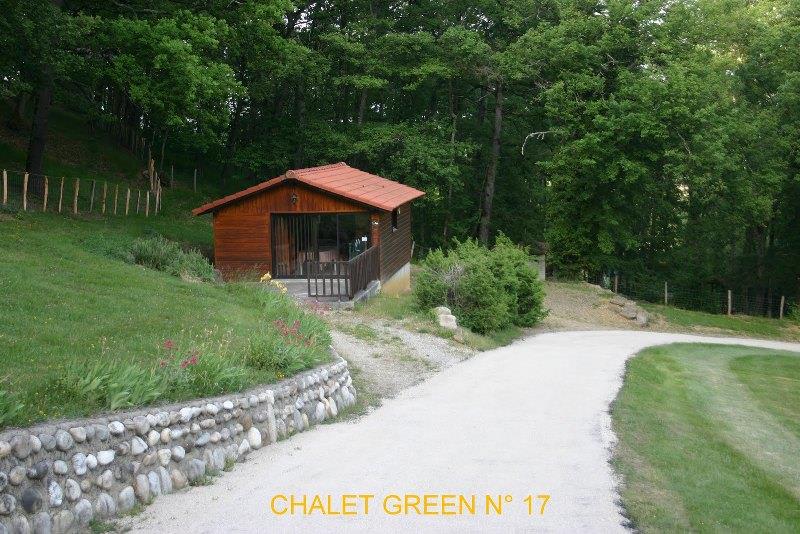 Location - Chalet Green 35M² / 2 Chambres - Terrasse - Camping La Serre