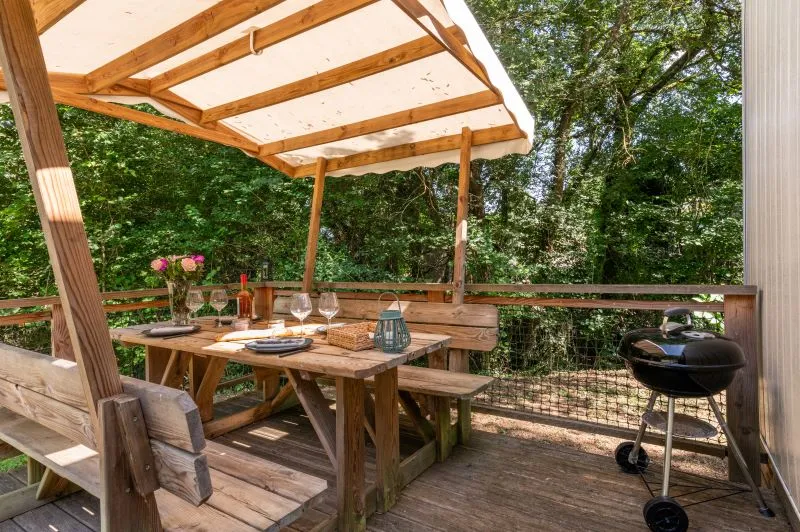 Mobil Home Luxe 3 Chambres - Terrasse