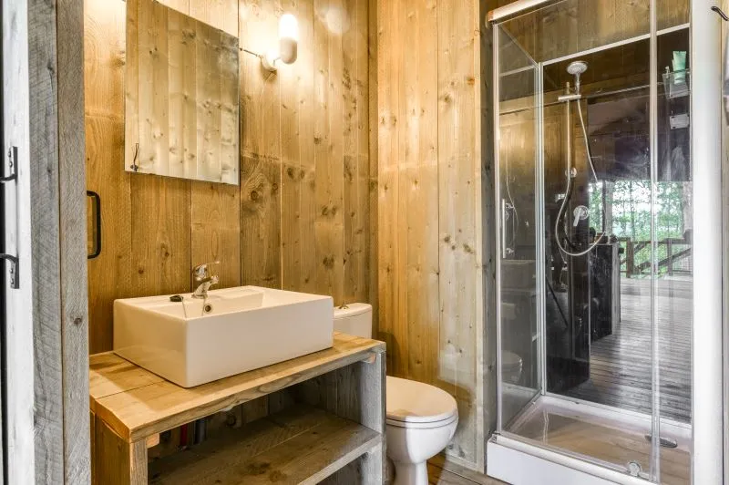 Tente Lodge Luxe Xl Luxe Safari     3 Chambres - Terrasse Couverte