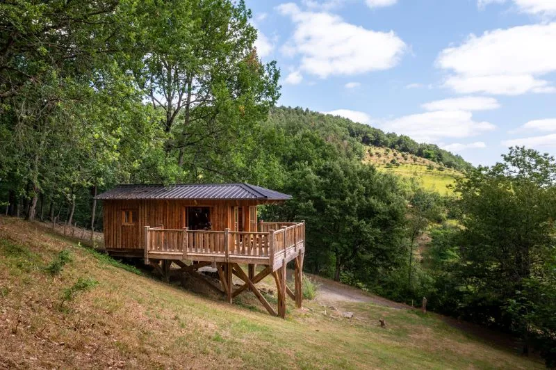 Cabane Dans Les Arbres 24M² / 1 Chambre - Terrasse Couverte