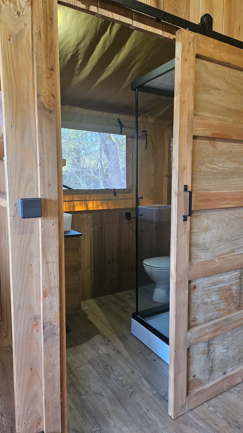 Tente Lodge Luxe Xl Safari Sanders 3 Chambres - Terrasse Couverte 2/6 Pers.