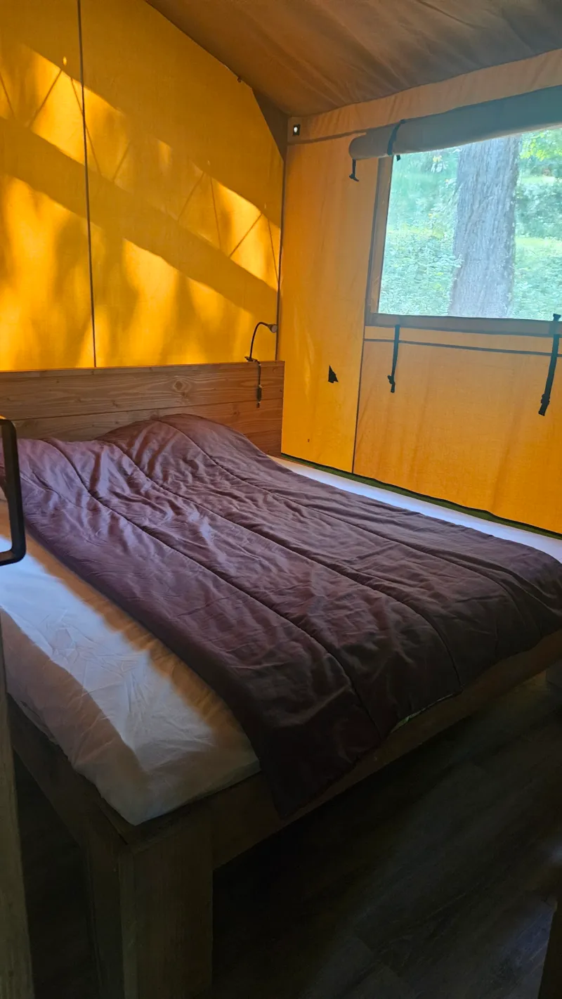 Tente Safari Lodge Nature Sanders  2 Chambres - Terrasse Couverte (Pas De Salle De Bain Privée)