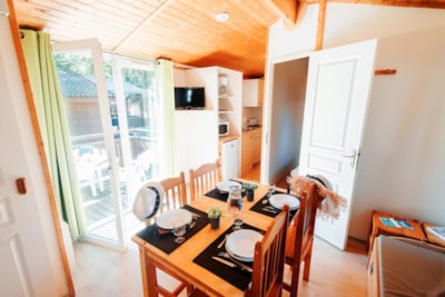 Chalet Bois 29 m² (2 bedrooms)