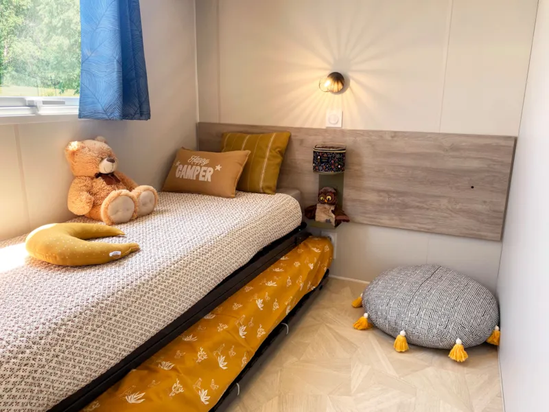 Mobil-Home Premium | 40 M² | Terrasse Bois Couverte