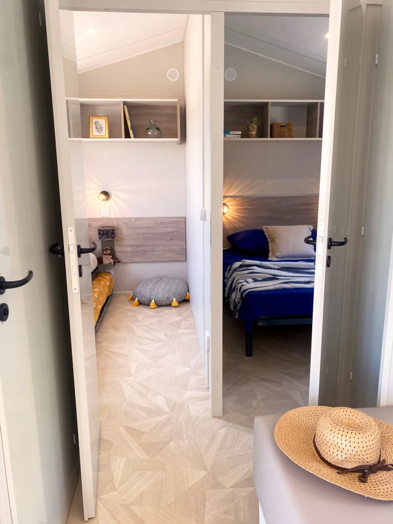 Mobil-Home Premium | 40 M² | Terrasse Bois Couverte