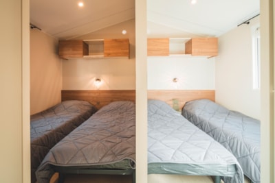 PREMIUM MOBILE HOME FOR 6/8 PEOPLE | 40 M² | COVERED WOODEN TERRACE