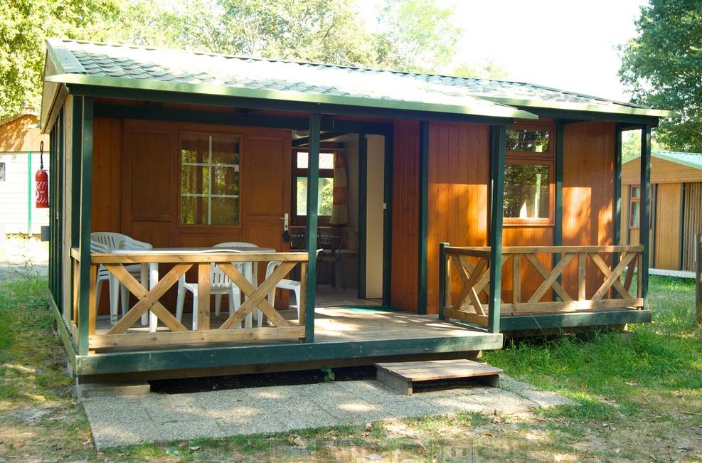 Location - Chalet 2 Chambres - Camping Le Pin
