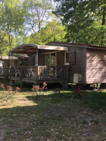 Mietunterkunft - Mobilheim 2 Zimmer - Camping  des Landes d'Armagnac