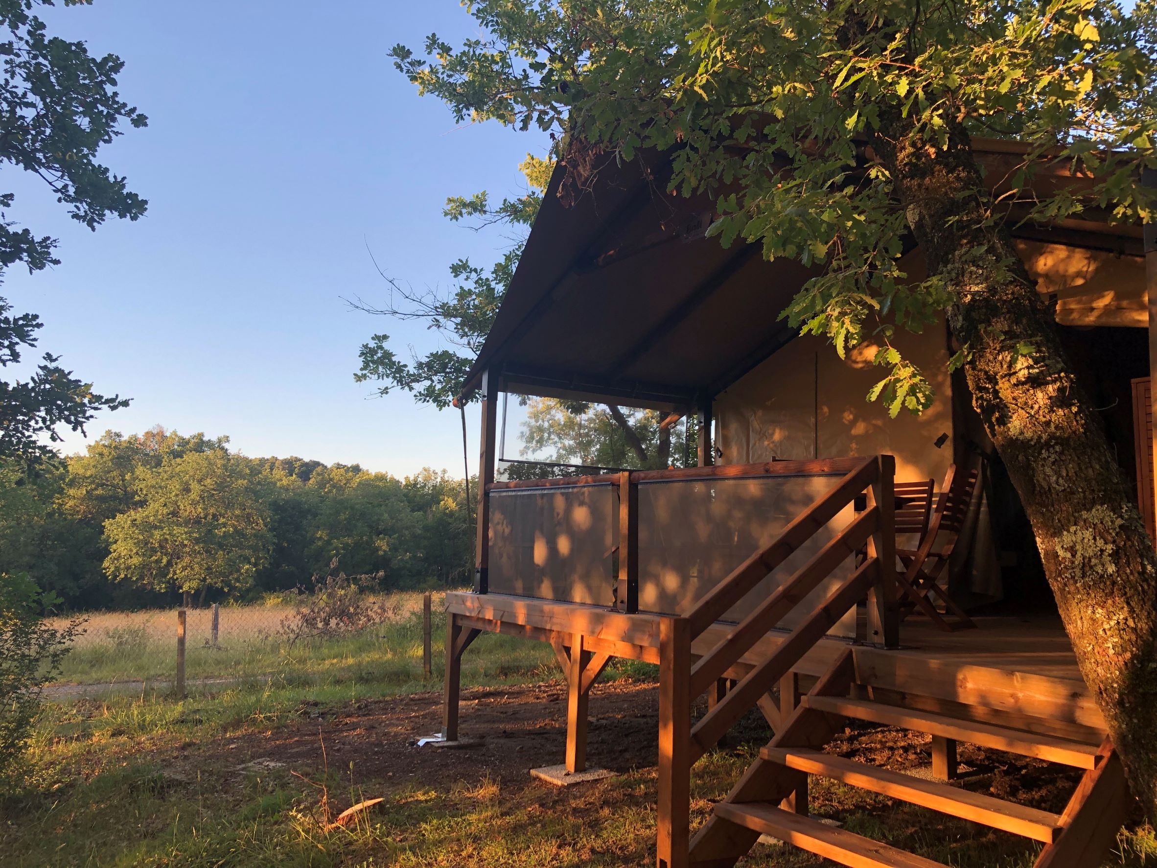 Location - Lodge Glamping 5 Personnes - Camping Le Roc del Rey
