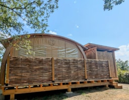 Accommodation - Small Hut - Camping Le Roc del Rey