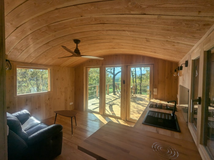 Cabane En Bois 4 Saisons Avec Jacuzzi