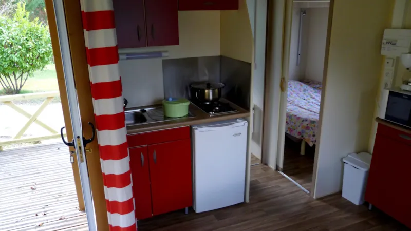 Chalet Bouleau Standard 20M² - 2 Chambres + Terrasse Couverte 10M²