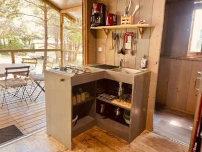 Lodge Erable Confort 25m²- 2 bedrooms + 12m² Covered terrace